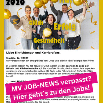 Hier geht´s zu den MV Job-NEWS... MV Team wuenscht allen ein frohes, erfolgreiches neues Jahr!