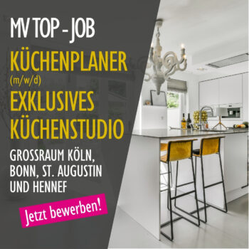 TOP-JOB Stellenazeige: Für ein exklusives Küchenstudio eines namhaften Mandanten suchen wir im